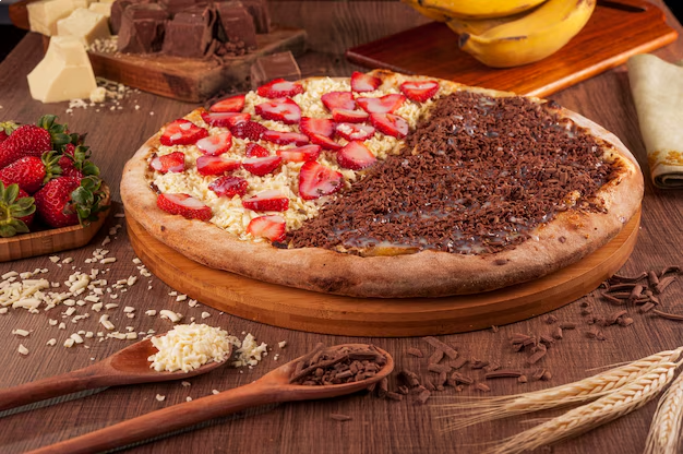 Escolha está opção caso deseje Pizza Meio a Meio Doce Escolha está opção caso deseje Pizza Meio a Meio Doce